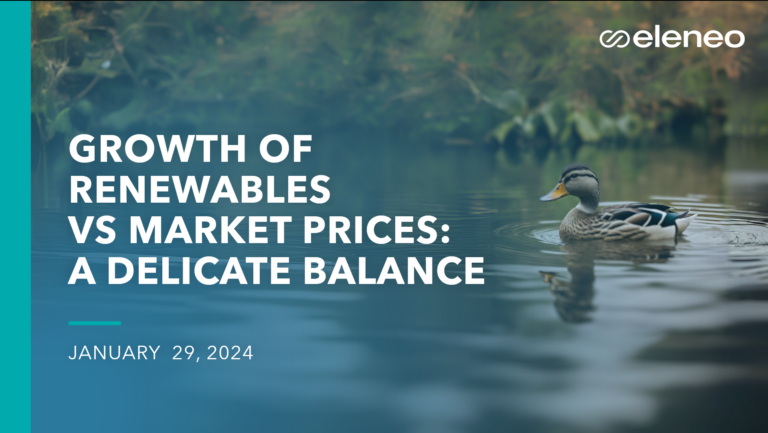 growth of renewables vs market price a delicate balance